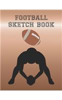 Football Sketch Book: Sketch Book For Boys With A Variety Of Football Frames To Draw In