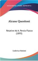 Alcune Questioni