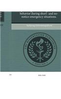 Emergency Evacuation Route Planning Considering Human Behavior During Short- And No-Notice Emergency Situations