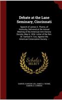 Debate at the Lane Seminary, Cincinnati