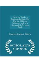 How to Write a Business Letter