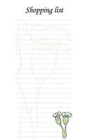 Shopping List - Fork & Spoon