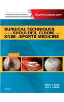 Surgical Techniques of the Shoulder, Elbow, and Knee in Sports Medicine