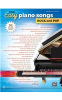 Alfred's Easy Piano Songs -- Rock & Pop