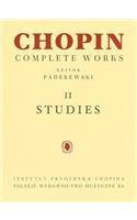 Fryderyk Chopin Complete Works II Studies for Piano