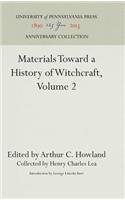 Materials Toward a History of Witchcraft