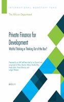 Private Finance for Development