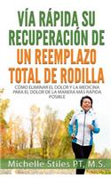 Fast Track Your Recovery From A Total Knee Replacement (Spanish Edition)