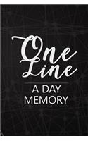 One Line A Day Memory