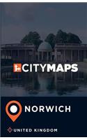 City Maps Norwich United Kingdom