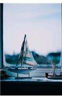 Sailboat Vignette Journal: 150 page lined notebook/diary/journal