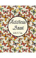 Address Book with A-Z Tabs