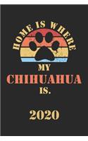 Chihuahua 2020: Monthly Weekly Daily Planner - Cute Dog Owner Calendar 2020 - Simple Dated Week Day Month Pocket Calendar For Pets Lover - Dog Mom Dad Daily Agenda 