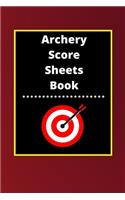 Archery Score Sheets Book