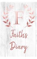 Faith's Diary