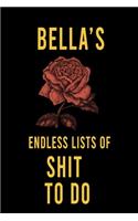 Bella's Endless Lists of Shit to do