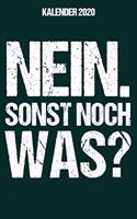 Kalender 2020 Nein Sonst Noch Was