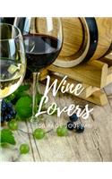 Wine Lovers 100 page Journal
