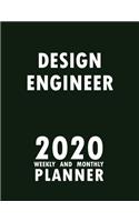 Design Engineer 2020 Weekly and Monthly Planner