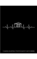 Camera Heartbeat Photography Sketchbook