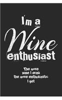 I'm A Wine Enthusiast. The More Wine I Drink, The More Enthusiastic I Get