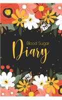 Blood Sugar Diary: Diabetes Tracking Journal for 53 Weeks