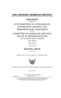 Using open-source information effectively