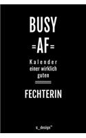 Kalender 2020 für Fechter / Fechterin