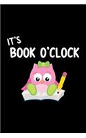 It's Book O'Clock