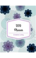2019 Planner: 8-1/2" X 11," 2019 Weekly Calendar & Planner, 52-Week Organizer/Journal, Goals & To-Do - Multi-Color