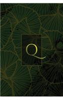 Monogram Q Notebook: (Luxury Two 150 Lined)