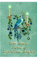 Three Month Journal of Inspirational Thoughts: Thoughts of Fun, Love and Awareness