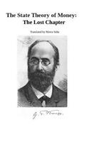 The State Theory of Money