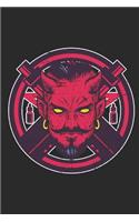 Vaping Devil: Blank Lined Notebook for Vaper and Steamer