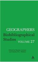 Geographers Volume 27