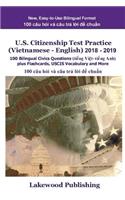 U.S. Citizenship Test Practice (Vietnamese - English) 2018 - 2019