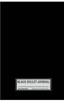 Black Bullet Journal Notebook Dotted Grid