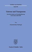 Untreue Und Transparenz
