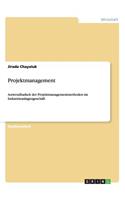 Projektmanagement: Anwendbarkeit der Projektmanagementmethoden im Industrieanlagengeschäft(German)