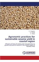 Agronomic practices for sustainable sesame yield in coastal region