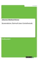 Konstruktion. Entwurf einer Getriebestufe
