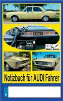 Notizbuch für Audi-Fahrer