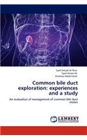 Common bile duct exploration