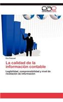 calidad de la información contable