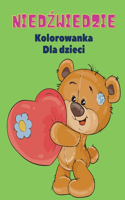 Niedźwiedzie Kolorowanka dla Dzieci