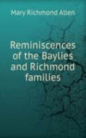Reminiscences of the Baylies and Richmond families