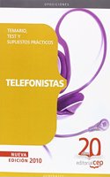 Telefonistas. Temario, Test y Supuestos Practicos