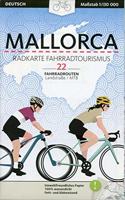 Mallorca, Radkarte Fahrradtourismus: 22 Fahrradrouten