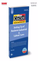 Taxmann's CRACKER for Setting Up of Business Industrial & Labour Laws (Paper 3 | SUBIL) â€“ Covering past exam questions (topic-wise) & answers | CS Executive | New Syllabus | June/Dec. 2025 Exams