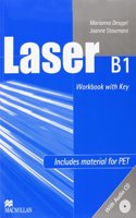 Laser B1 - Workbook - With Key and Audio CD - Includes Material for PET